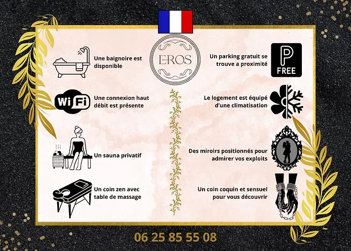 Appartement Eros Sauna Prive Massage Agde